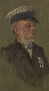 Portrait de G. Mills, L.T.C., vers 1920 - George Edmund Butler