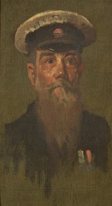 Portrait de J. Brooks, 6e Dragons, vers 1920 - George Edmund Butler