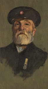 Portrait de J. Lasbury, R.M.L.I., vers 1920 - George Edmund Butler