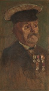 Portrait de J. Lennon, R.A., vers 1920 - George Edmund Butler