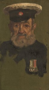 Portrait de J. Smith, 4e & R.A., vers 1920 - George Edmund Butler