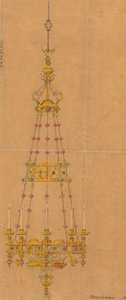 Dessins exécutés pour Jones et Willis, métallurgistes et fabricants de meubles d