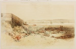 Scène de port - George Edward Horton