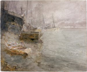 Quai des pêcheurs de North Shields - George Edward Horton