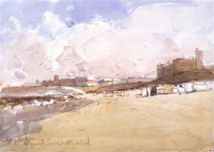 Sur les sables de Tynemouth - George Edward Horton