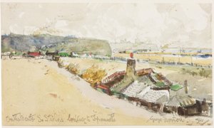Sur les Bents, South Shields, en direction de Tynemouth - George Edward Horton