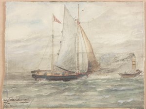 Voilier - George Edward Horton