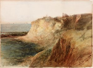 Tynemouth depuis la baie du roi Édouard - George Edward Horton