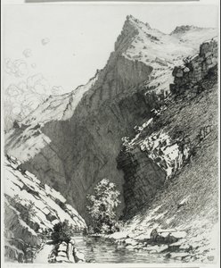 Canyon de Bear Creek, Denver, Colorado - George Elbert Burr