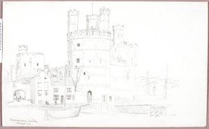 Château de Caernarvon - George Elbert Burr
