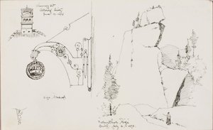 Pot de cheminée, Altdorf, Suisse/Felsenthor, Rigi, Suisse - George Elbert Burr