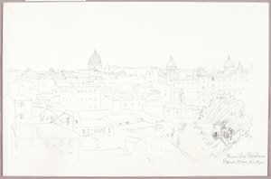 Depuis le Palatin, Rome
