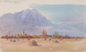 Près de Villeneuve, Suisse, 1898 - George Elbert Burr