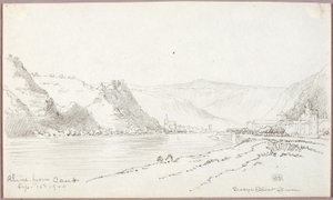 Rhin, de Caub - George Elbert Burr