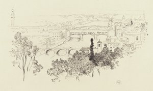 Esquisse de Florence - George Elbert Burr