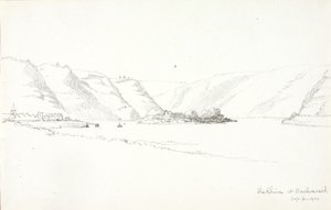 Le Rhin à Bacharach