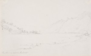 Le Rhin en aval de Kestert