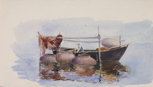 Sans titre--Bateau de pêche - George Elbert Burr