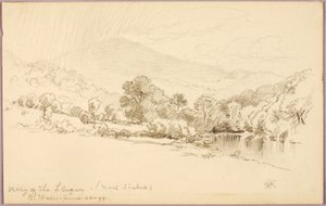 Vallée du Llugwy (Moel Siabod), Nord du Pays de Galles - George Elbert Burr