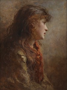 Une fille gitane, 1880