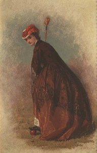 Le Joueur de Croquet - George Elgar Hicks
