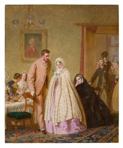 Le petit déjeuner de mariage, 1862