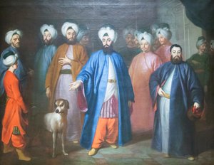 Mehmed Said Efendi et sa suite