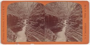 Paysage de Watkins Glen, Shadow Gorge - George F. Gates