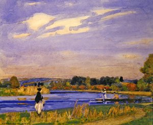 Sur la rivière - George F. Henry