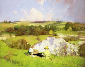 La carrière de craie