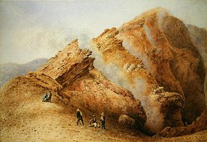 Paysage de montagne - George Fennel Robson