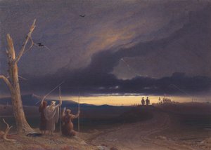 Macbeth et Banquo sur la lande