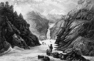 Source de la rivière Jumna - George Francis White