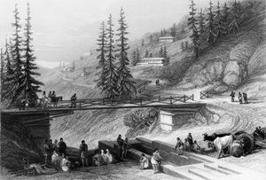 Vue à Simla, 1838