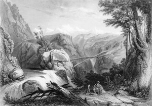 Vue près de Deobun - George Francis White