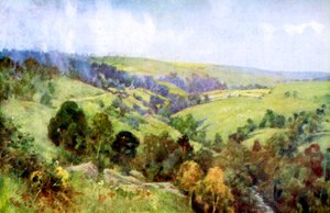 Sur les collines près de Harrogate, Yorkshire, 1924-1926