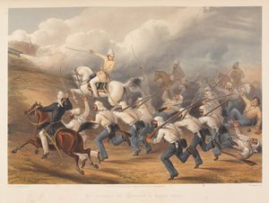 Assaut des batteries à Badle-Serai, 1857 - George Francklin Atkinson