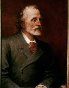 George MEREDITH, Portrait 1893 (oil on canvas)
