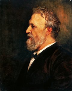 Portrait de Robert Browning - George Frederic Watts