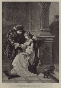 Henri VIII et Anne Boleyn - George Frederick Folingsby