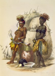 Dabiyaki et Upapazi, garçons zoulous en tenue de danse, planche 17 de 