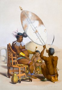 Umpanda le roi des Amazulu, 1849