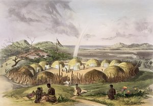 Kraal zoulou près d