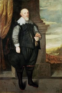 Portrait de Sir Arthur Ingram (c.1570-1642) 1638 - George Geldorp