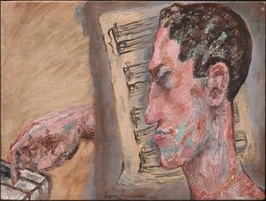 Autoportrait de George Gershwin, 1934 - George Gershwin