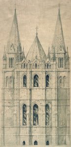 Élévation, vers 1860 (papier)