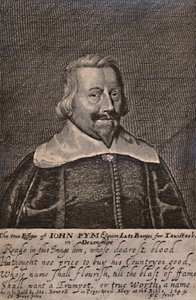 John Pym, homme politique parlementaire anglais, vers 1644, 1894