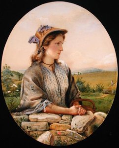 Une fille de la campagne - George Goodwin Kilburne