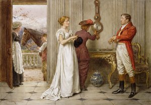 Un vent du sud et un ciel nuageux - George Goodwin Kilburne