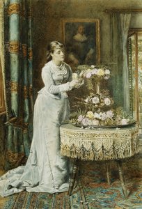 Arrangement floral - George Goodwin Kilburne